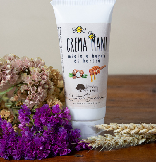 Crema mani Miele e burro di karitè
